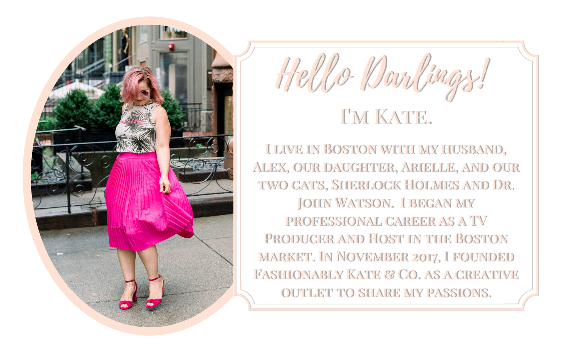 About Kate Andrews, Lifestyle Blogger - Fashionably Kate & Co.