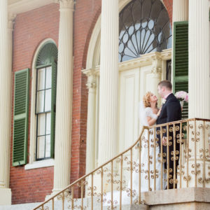 Bride and Groom Salem Massachusetts Wedding