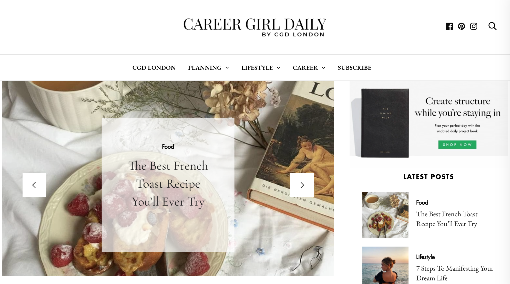 Career Girl Daily Writer