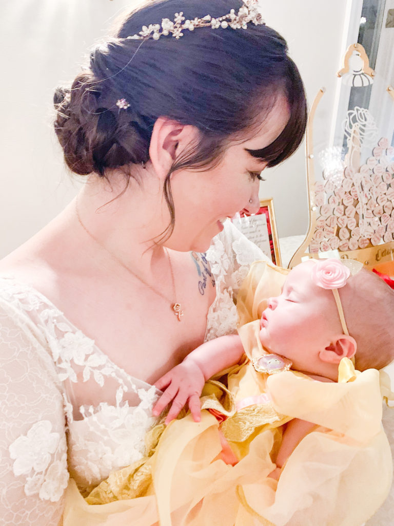 bride-godmother-goddaughter-beauty-and-the-beast-wedding