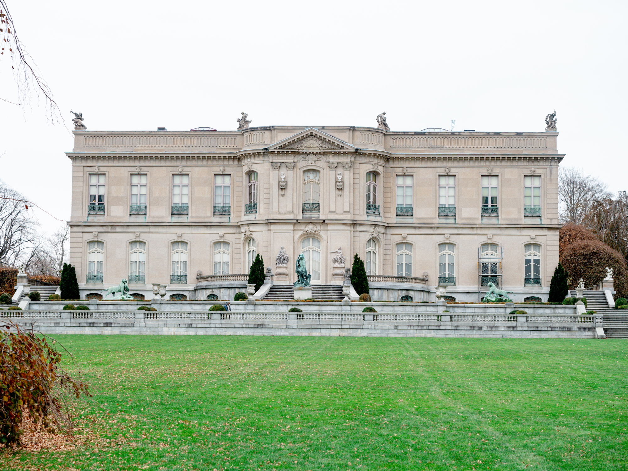 The Newport Mansions At Christmas Time - Fashionably Kate & Co.